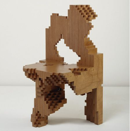 Philippe Morel’s ‘Best Test 1-400’ or ‘Computational’ chair, 2004, which sold for $23,750 (pre-sale estimate $12,000-$18,000)
